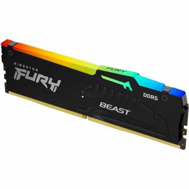 Kingston 16GB DDR5 5200MHz Fury Beast RGB Black