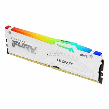 Kingston 16GB DDR5 5600MHz Fury Beast RGB White