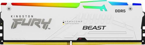 Kingston 16GB DDR5 6800MHz DDR5 RGB Fury Beast White