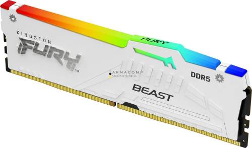 Kingston 16GB DDR5 6800MHz DDR5 RGB Fury Beast White