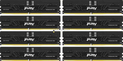 Kingston 256GB DDR5 6000MHz Kit(8x32GB) Fury Renegade Pro Black