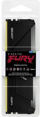 Kingston 32GB DDR4 2666MHz Fury Beast RGB Black