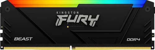 Kingston 32GB DDR4 3200MHz Kit(2x16GB) Fury Beast RGB Black