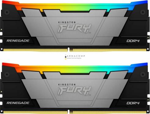 Kingston 32GB DDR4 3200MHz Kit(2x16GB) Fury Renegade RGB Black