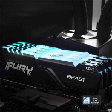 Kingston 32GB DDR4 3200MHz Kit(4x8GB) Fury Beast RGB