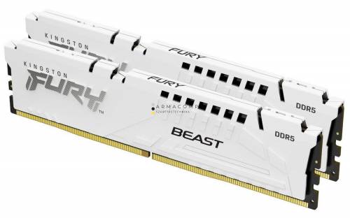 Kingston 32GB DDR5 6800MHz Kit(2x16GB) Fury Beast Expo White