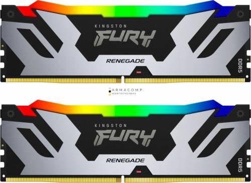 Kingston 32GB DDR5 8000MHz Kit(2x16GB) Fury Renegade RGB Black/Silver