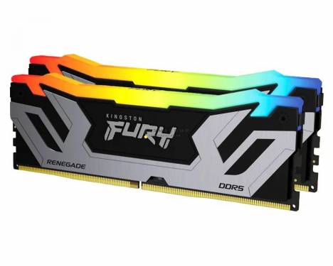 Kingston 48GB DDR5 8400MHz Kit(2x24GB) Fury Renegade RGB Black/Silver