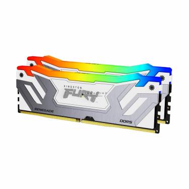 Kingston 48GB DDR5 8400MHz Kit(2x24GB) Fury Renegade RGB White/Silver