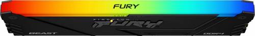Kingston 64GB DDR4 2666MHz Kit(2x32GB) Fury Beast RGB Black