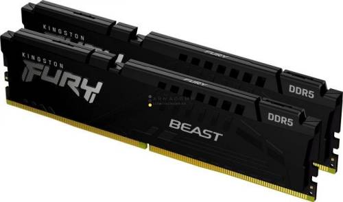 Kingston 64GB DDR5 5600MHz Kit(2x32GB) Fury Beast Black