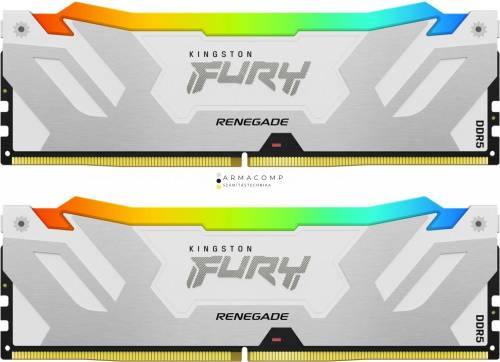 Kingston 64GB DDR5 6000MHz Kit(2x32GB) Fury Renegade RGB White