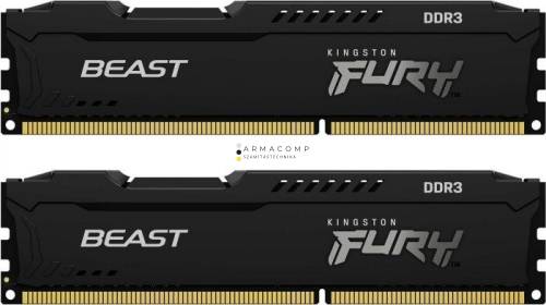 Kingston 8GB DDR3 1866MHz Kit(2x4GB) Fury Beast Black