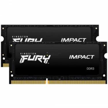 Kingston 8GB DDR3L 1600MHz Kit(2x4GB) SODIMM Fury Impact Black