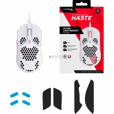 Kingston HyperX Pulsefire Haste Gaming Mouse White/Pink