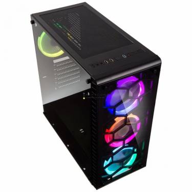 Kolink Observatory RGB Tempered Glass Black