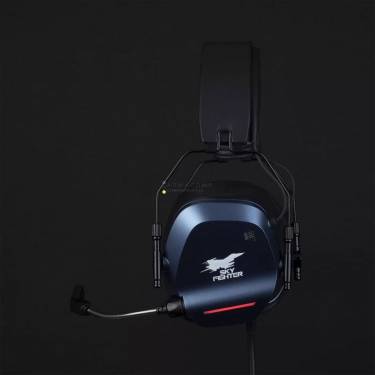 KONIX Drakkar Skyfighter One Gaming Headset Black/Blue