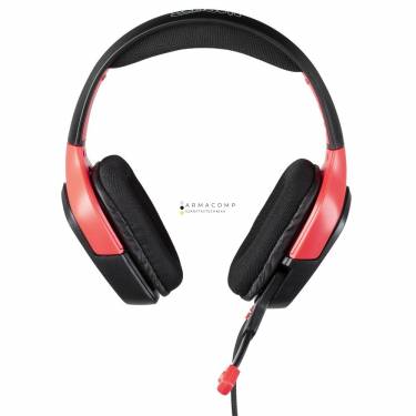 KONIX Naruto Akatsuki Gaming Headset Black/Red