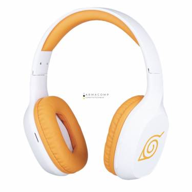 KONIX Naturo Shippuden Bluetooth Gaming headset White/Orange