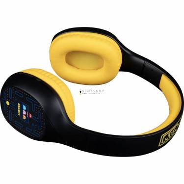 KONIX Pac-Man Bluetooth Headset Black/Yellow