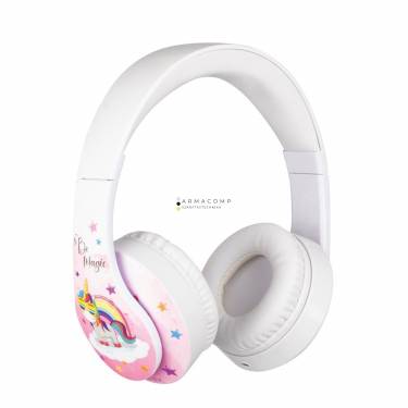 KONIX Unik Be Magic Gaming Headset White