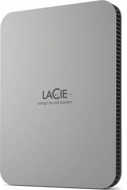 LaCie 1TB 2,5col USB Type-C Mobile Drive Silver