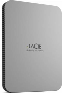 LaCie 1TB 2,5col USB Type-C Mobile Drive Silver