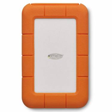 LaCie 2TB 2,5" USB3.0 Rugged Secure USB-C Silver/Orange