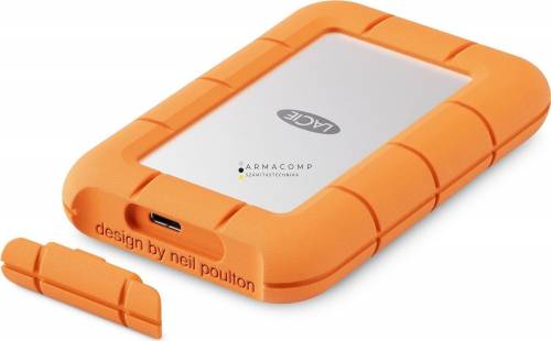 LaCie 500GB USB3.2/USB Type-C Rugged Mini Orange
