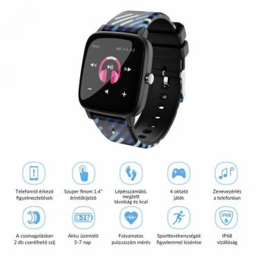 Lamax BCool SmartWatch Black