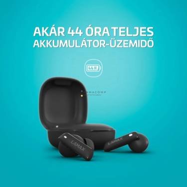 Lamax Clips1 ANC Bluetooth Headset Black