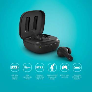 Lamax Clips1 Plus Bluetooth Headset Black