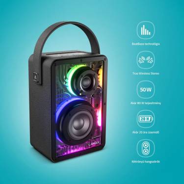 Lamax CyberWave1 Bluetooth Speaker Black