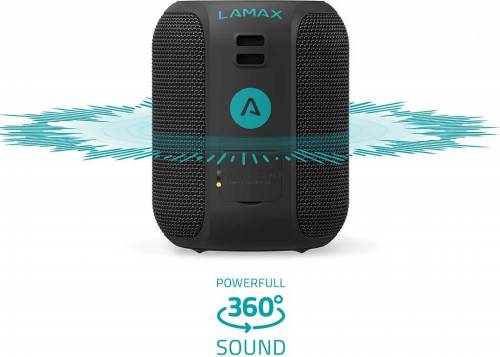 Lamax Sentinel 2 Mini Bluetooth Speaker Black