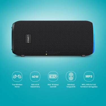 Lamax StarCube1 Bluetooth Speaker Black