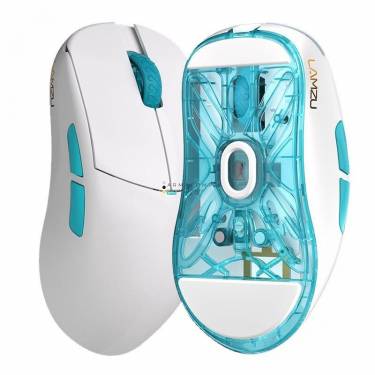 LAMZU Atlantis Mini Pro Wireless Gaming Mouse Polar White