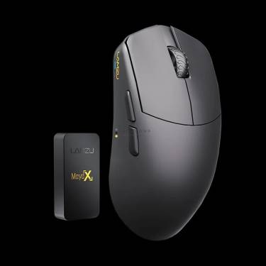 LAMZU Maya X Wireless Gaming Mouse Charcoal Black