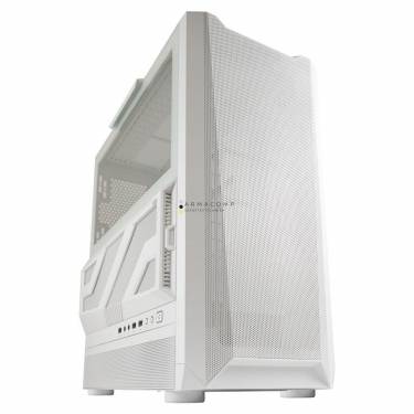 LC Power 900W Lumaxx Light Tempered Glass White