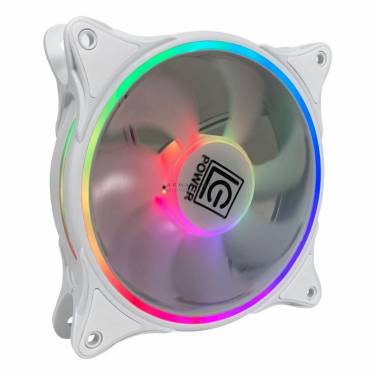 LC Power LC-CF-120-ARGB-W 120mm ARGB Case Fan White