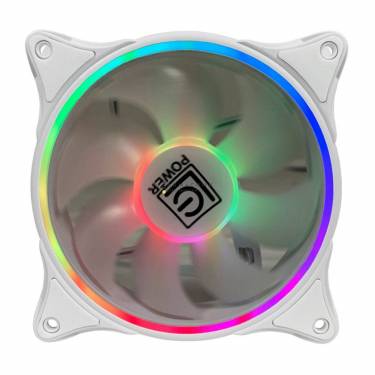 LC Power LC-CF-120-ARGB-W 120mm ARGB Case Fan White