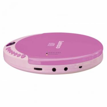 Lenco CD-011 Portable CD player Pink