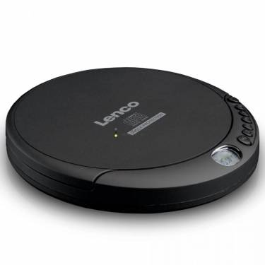 Lenco CD-200 Portable CD-Player with Anti-shock Black