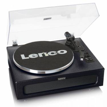 Lenco LS-430 Lemezlejátszó beépített hangszóróval Black