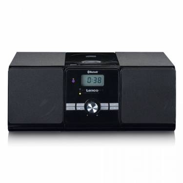 Lenco MC-030 Micro set with CD/MP3 player Black