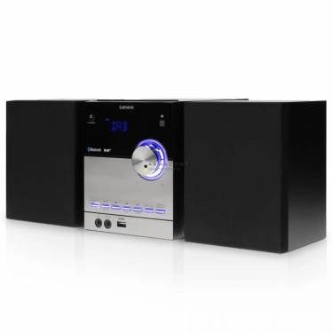 Lenco MC-150 Stereo with DAB+ FM CD Bluetooth & USB player Black