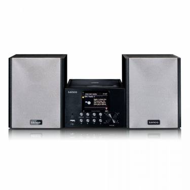 Lenco MC-250BK Mikro set with smart radio CD/USB player internet DAB+ Bluetooth Black