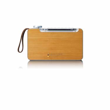 Lenco PDR-040EF Portable DAB+ radio with Bluetooth Bamboo