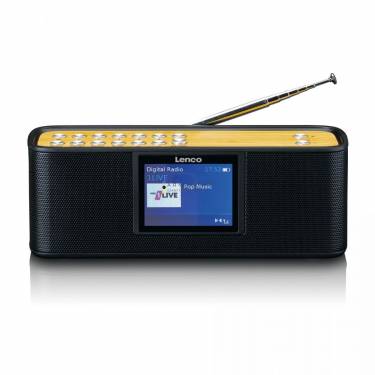 Lenco PDR-045 DAB+ radio with Bluetooth 5.0 Black