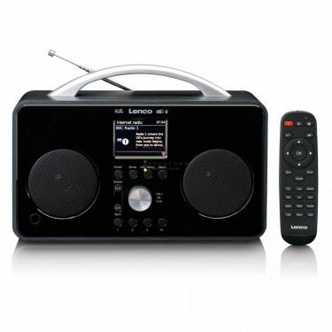 Lenco PIR-645WH  Internet DAB FM RADIO Bluetooth Black