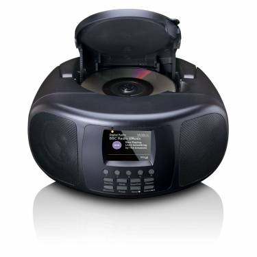 Lenco SCD-6000 Portable internet rádio with DAB+/FM Bluetoot, CD Player Black